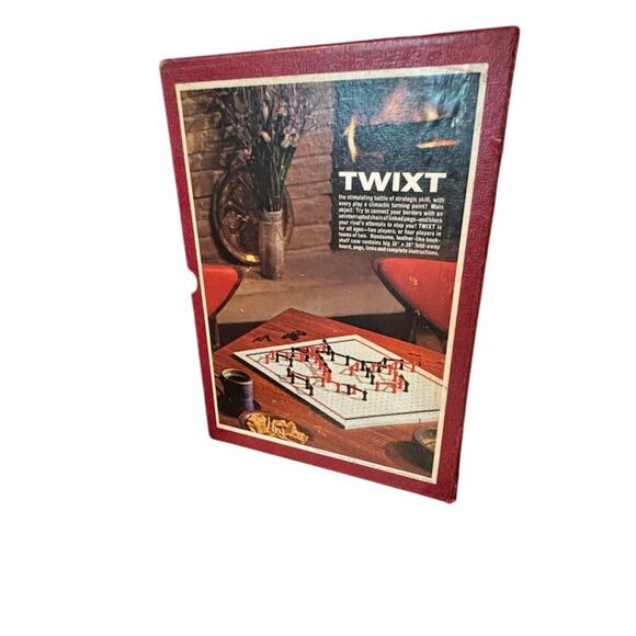 Vintage TWIXT 3M Bookshelf Board Game Ingenious Strategy Game 1962 - Picture 2 of 8